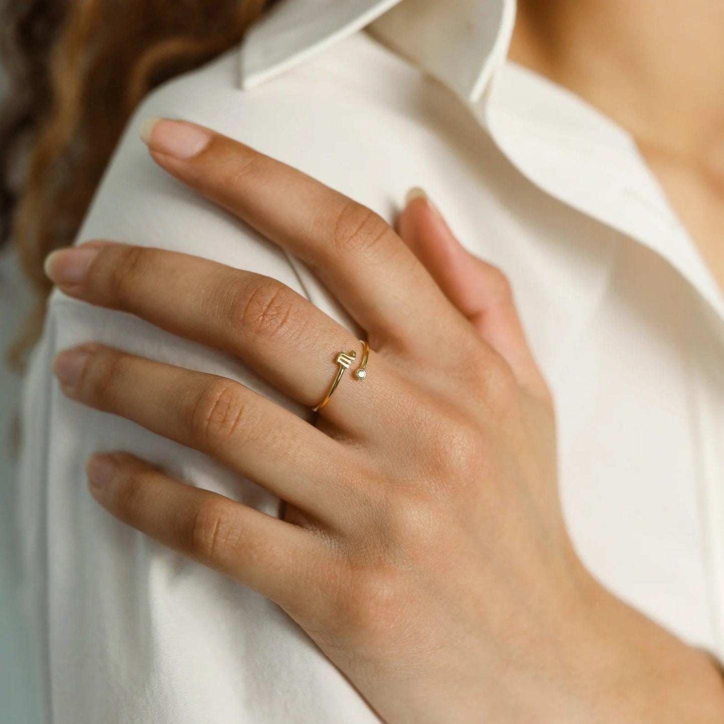 Bague porte-bonheur Pierre de Naissance Gémeaux