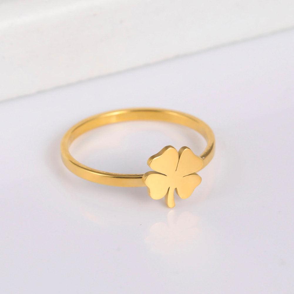 Bague Trèfle Or