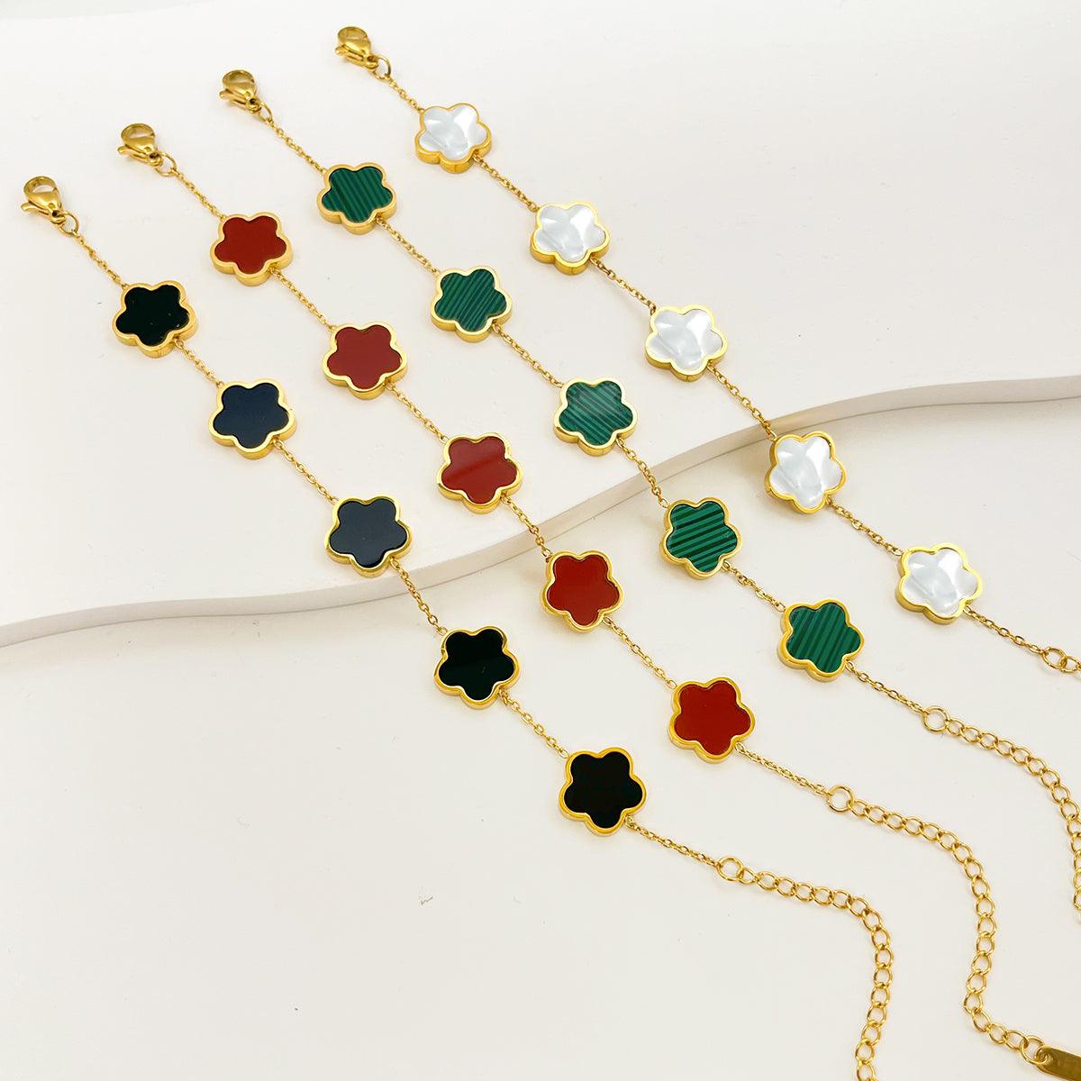 Bracelet Trèfle à 4 feuilles