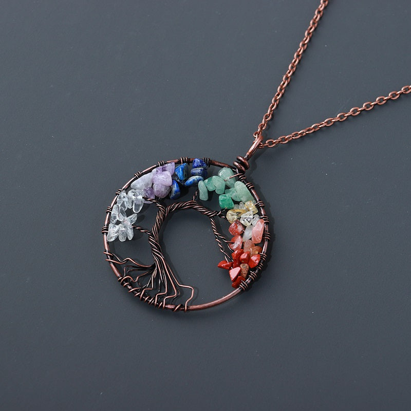 Collier porte-bonheur Arbre de vie