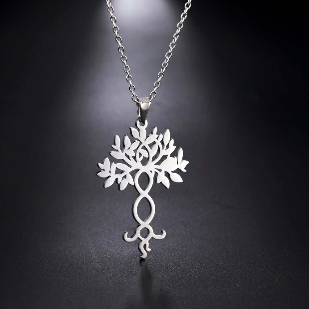 Pendentif Arbre de Vie en inox