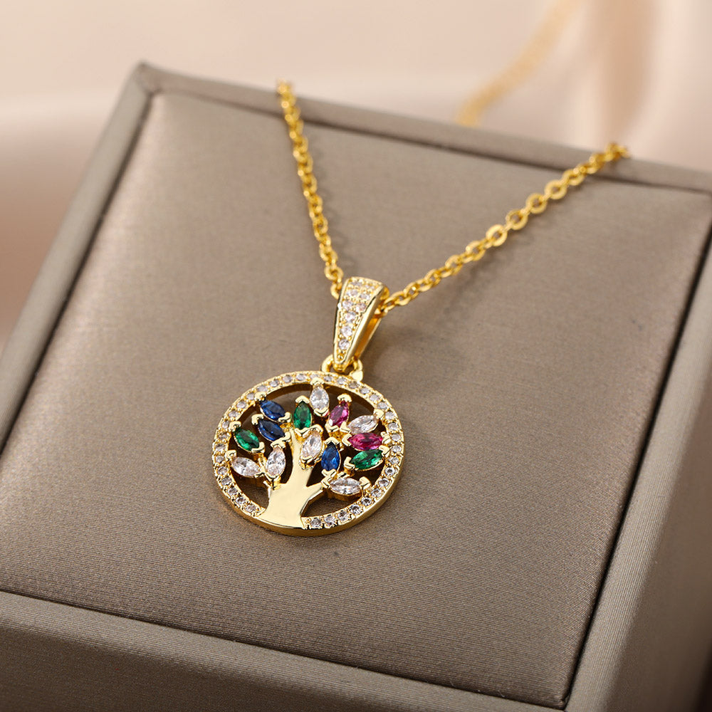 Pendentif Arbre de Vie en or