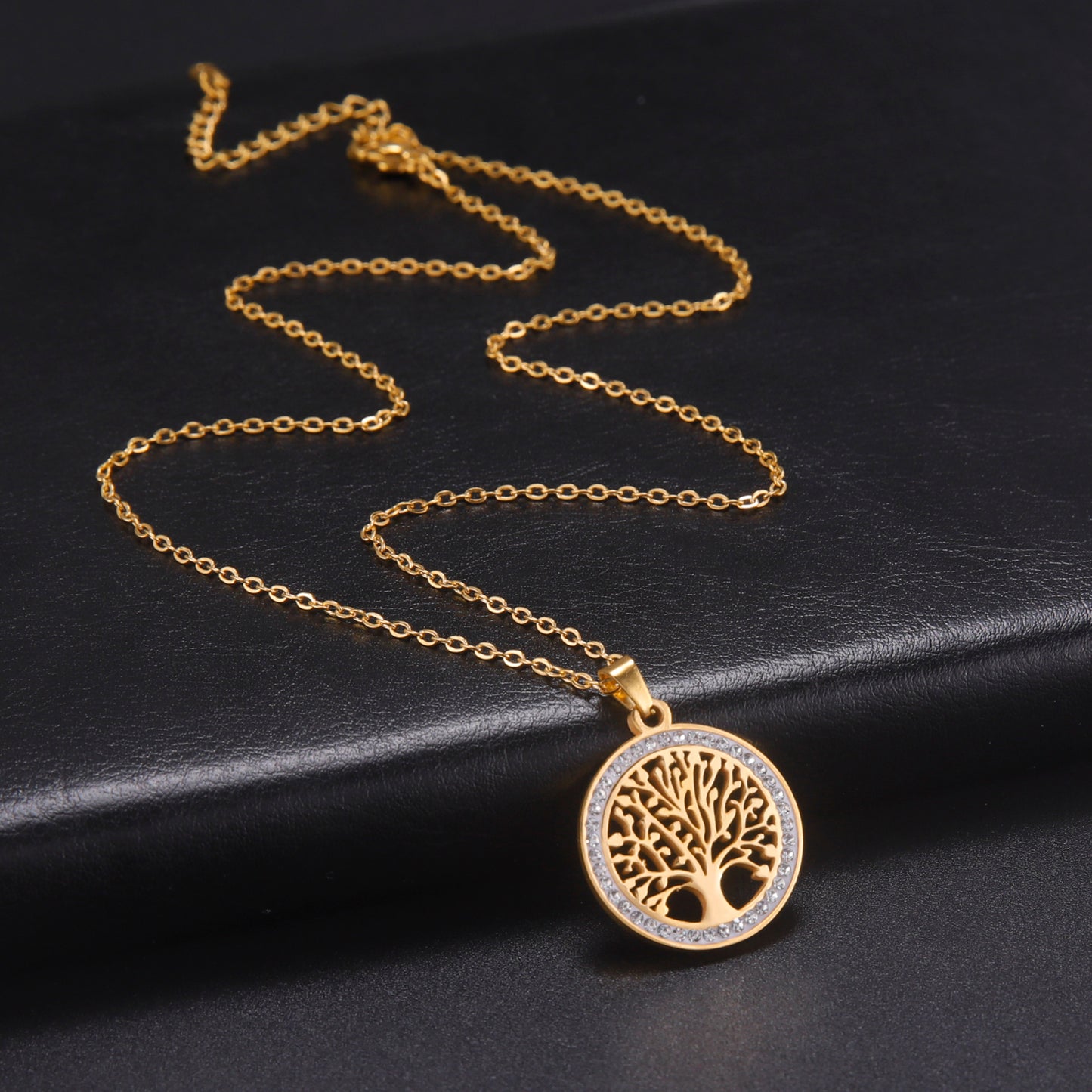 Collier Arbre de vie Or