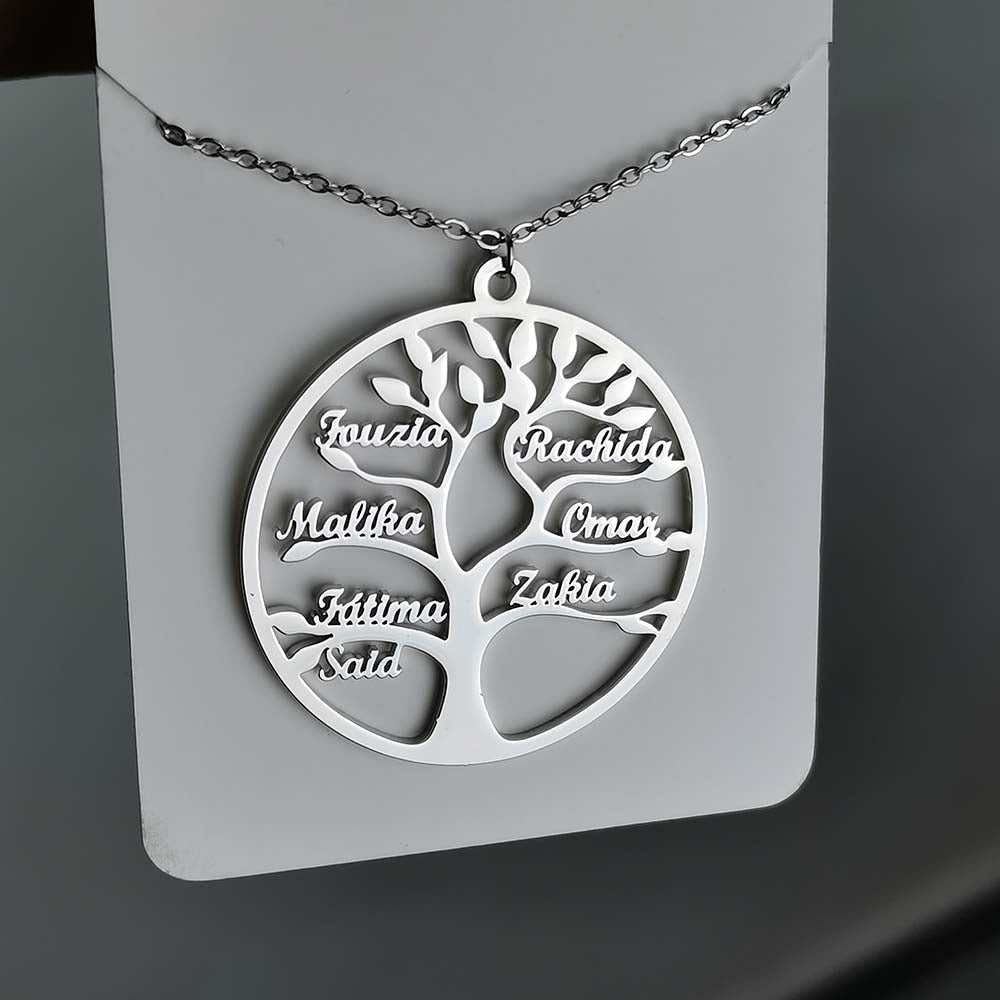 Collier arbre de vie argent
