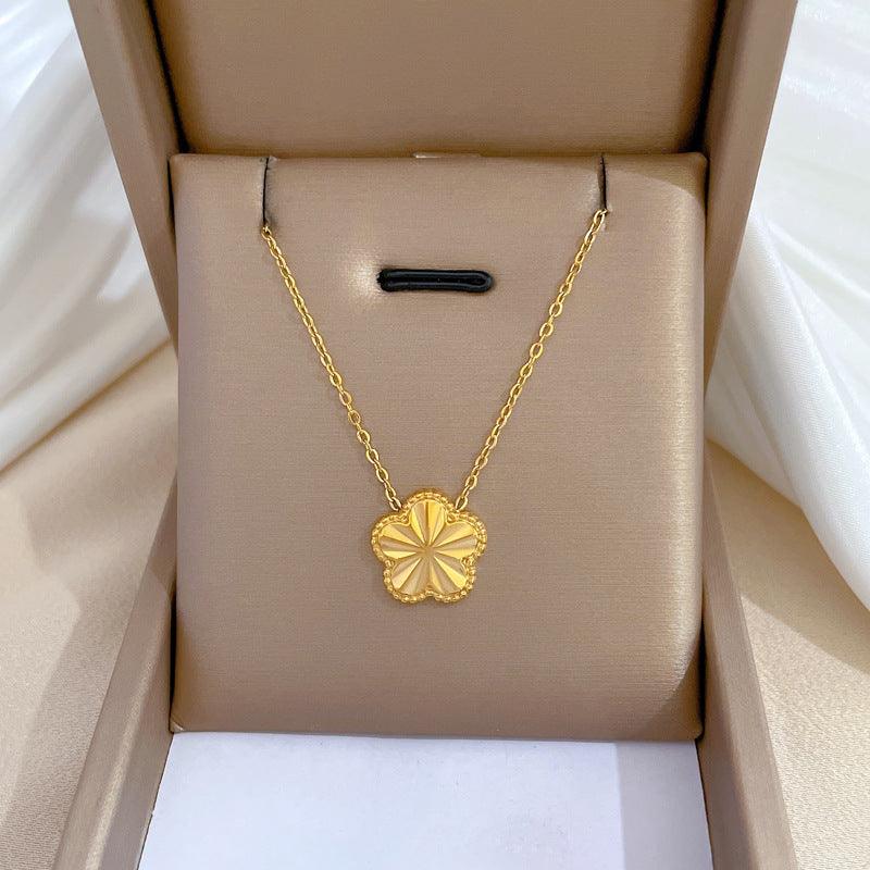 Collier Trèfle à 5 feuilles