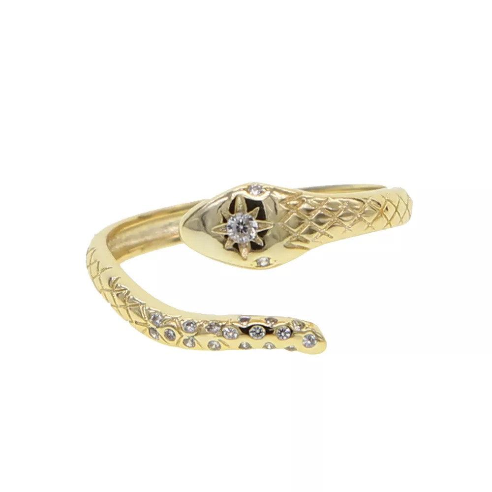 Bague Serpent Or