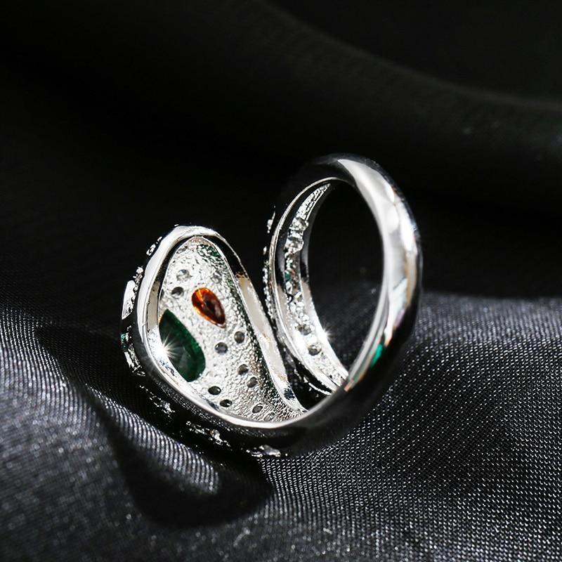 Bague serpent protection et chance