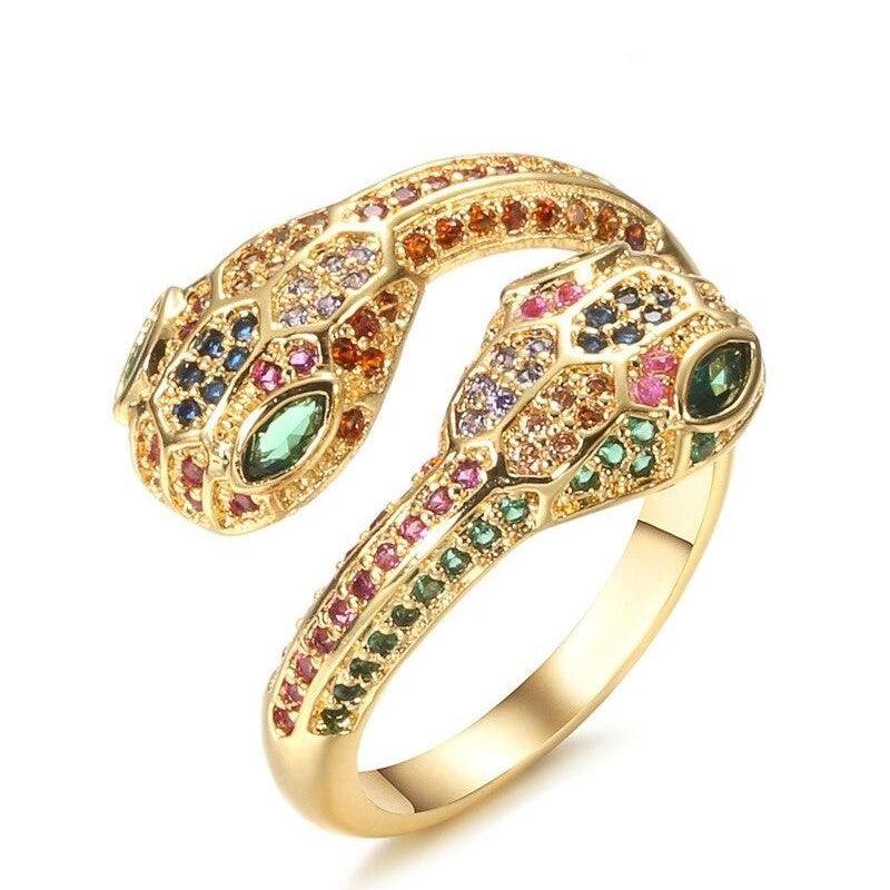 Bague Serpent Porte-bonheur
