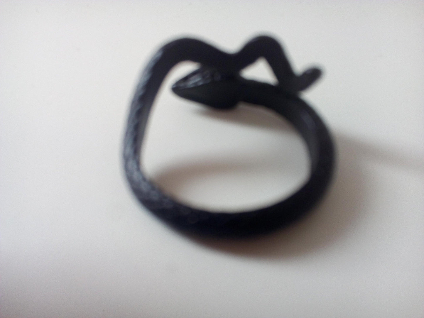 Anneau porte-bonheur serpent animal totem