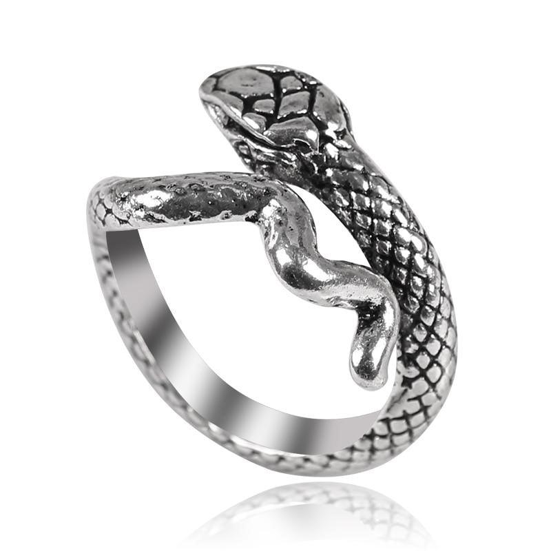 Bague serpent porte-bonheur
