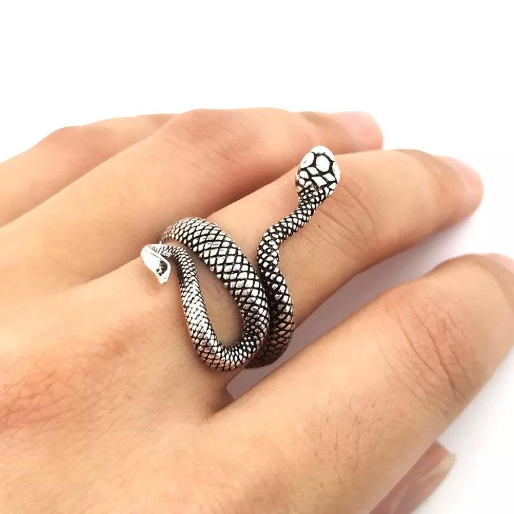Bague serpent femme animal totem