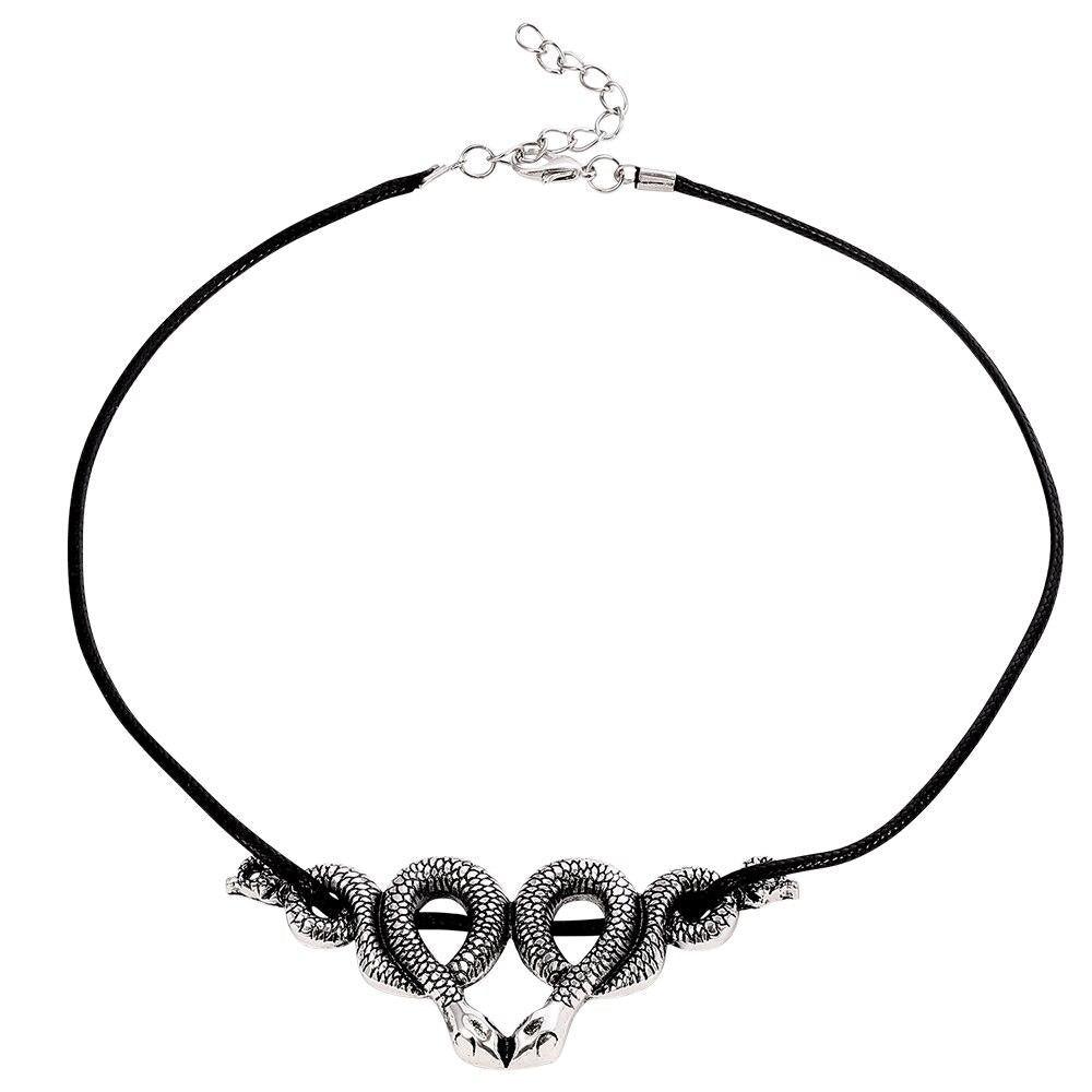 Collier porte-bonheur serpent