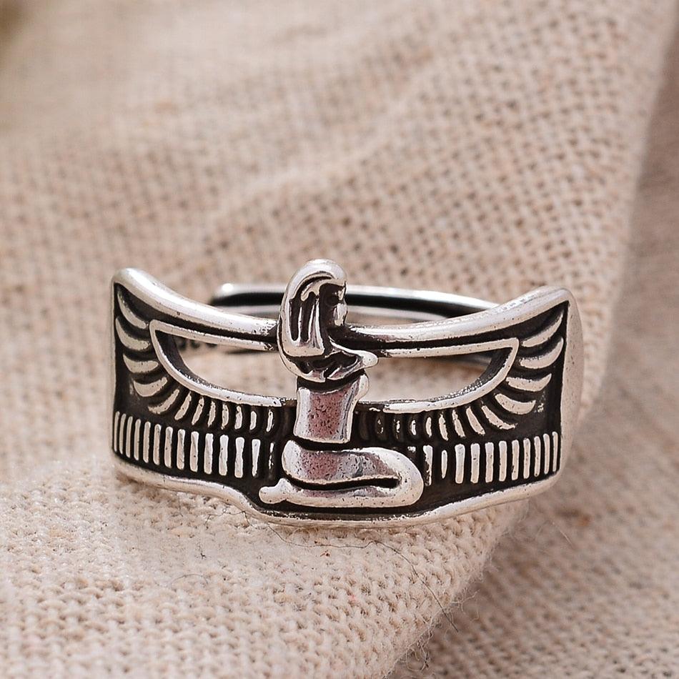 Bague talisman égyptien Déesse Isis