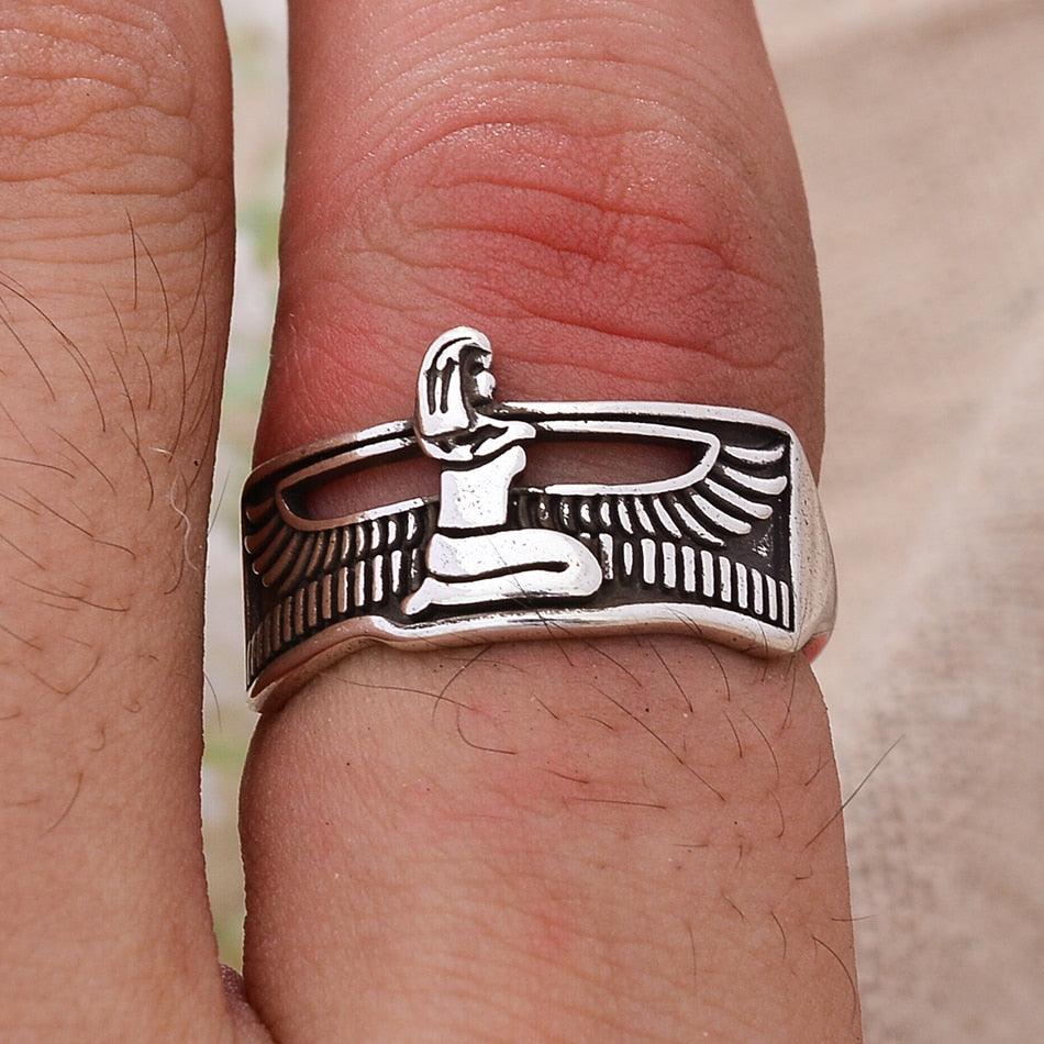 Bague porte-bonheur égyptienne Isis