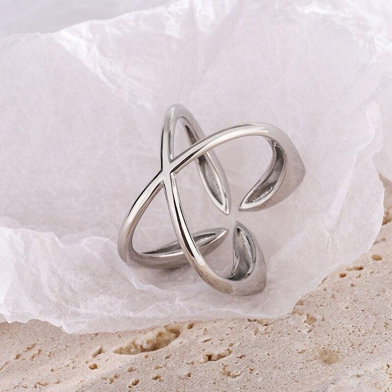 Bague talisman trèfle