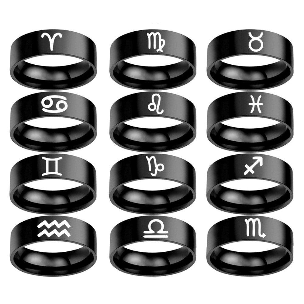 Bague zodiaque astrologie Capricorne porte-bonheur