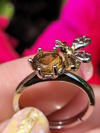 Bague talisman abeille