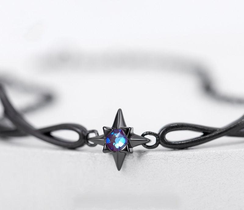Bijou pierre de lune naturelle gothique