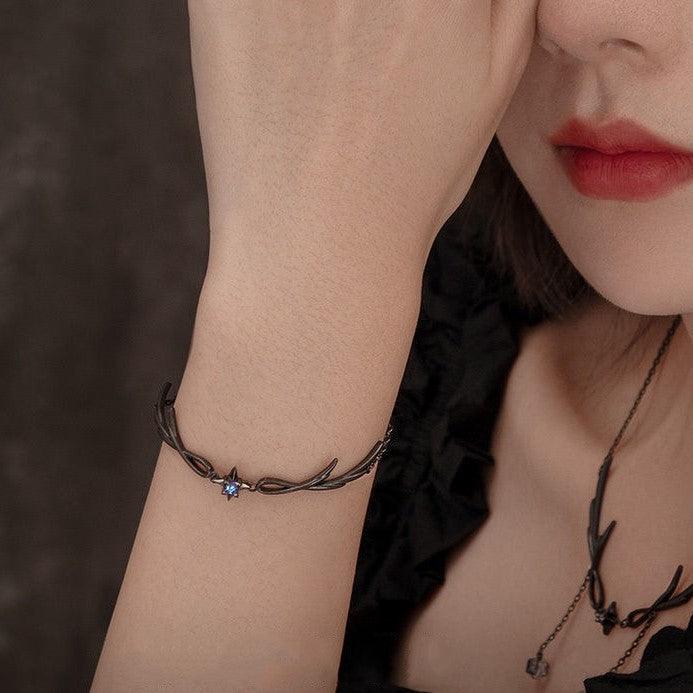 Bracelet gothique amulette de protection