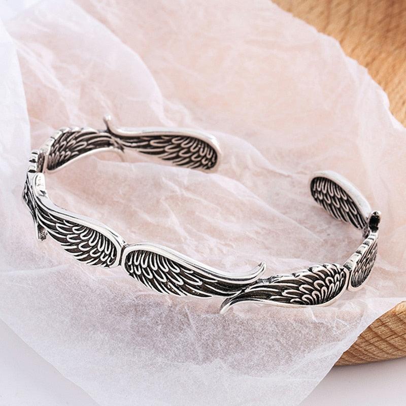 Bracelet ailes d'ange chance et bonheur
