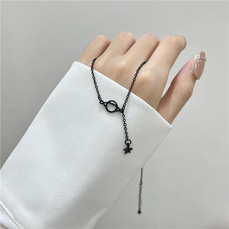 Bracelet amulette de protection étoile et planète