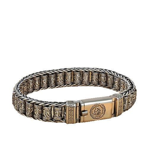 Bracelet talisman rouleaux tibétains