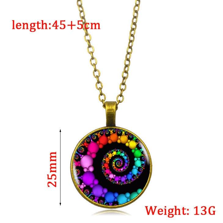 Collier fibonacci bonheur