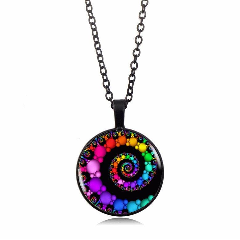 Collier multi couleur
