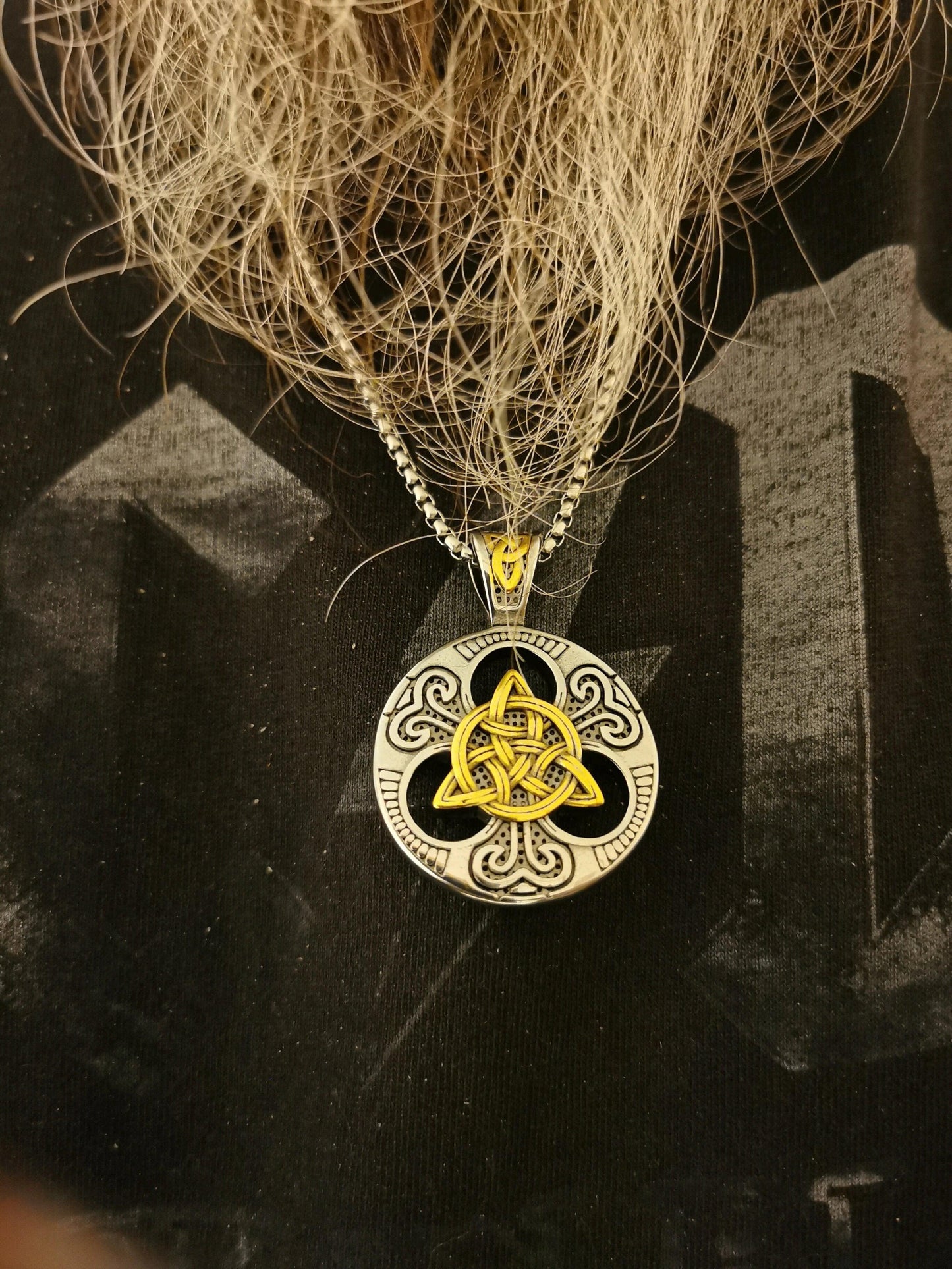 Collier talisman nordique
