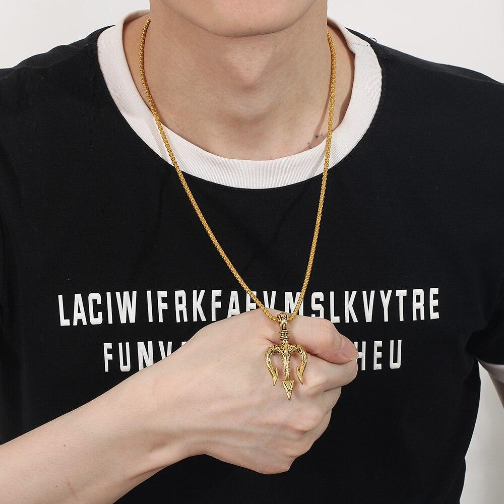 Collier Porte-bonheur Dieu grec
