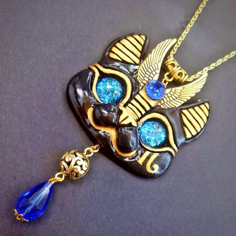 Collier Talisman Egypte Antique