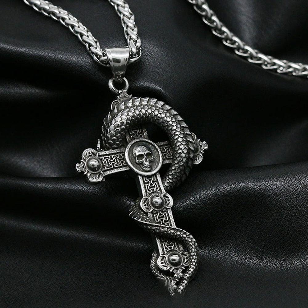 Bijou gothique tête de mort