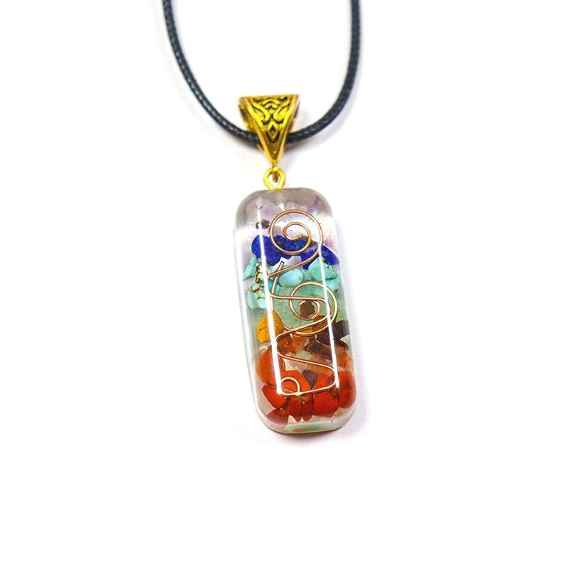 Collier Reiki énergie 7 chakras
