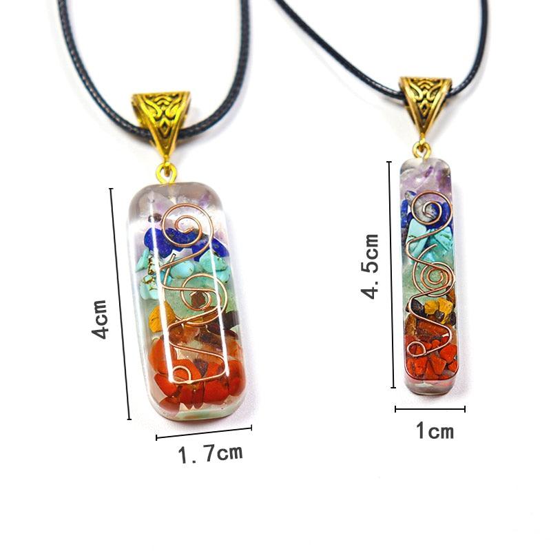 Pendentif 7 chakras