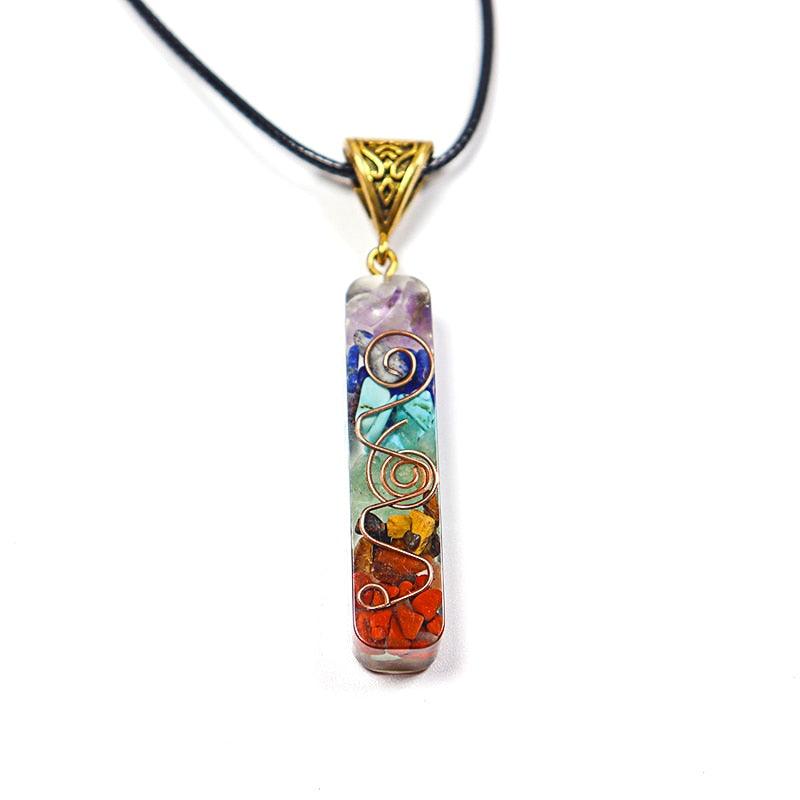 Pendentif pierres énergie
