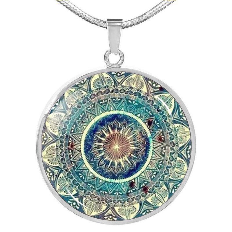 Collier porte-bonheur Mandala bouddhisme