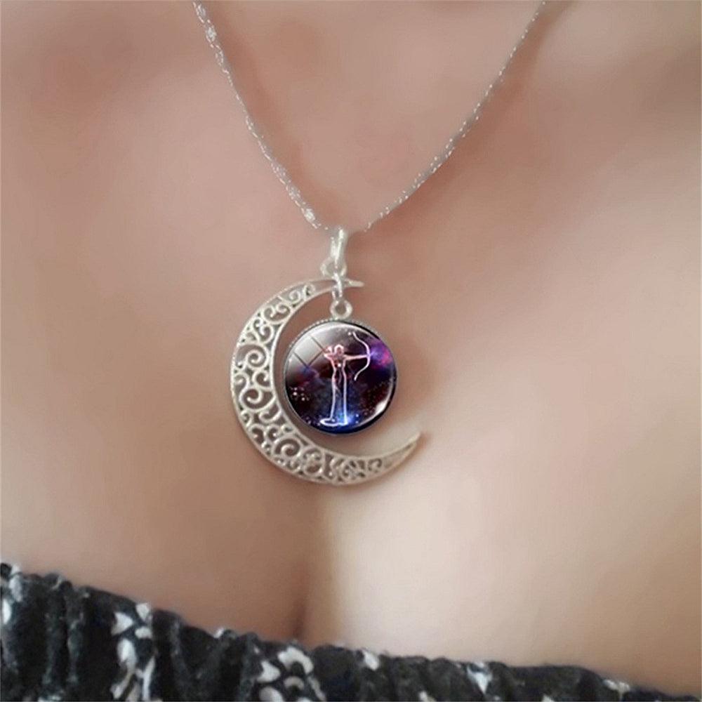 Pendentif porte-bonheur Gémeaux protection zodiaque