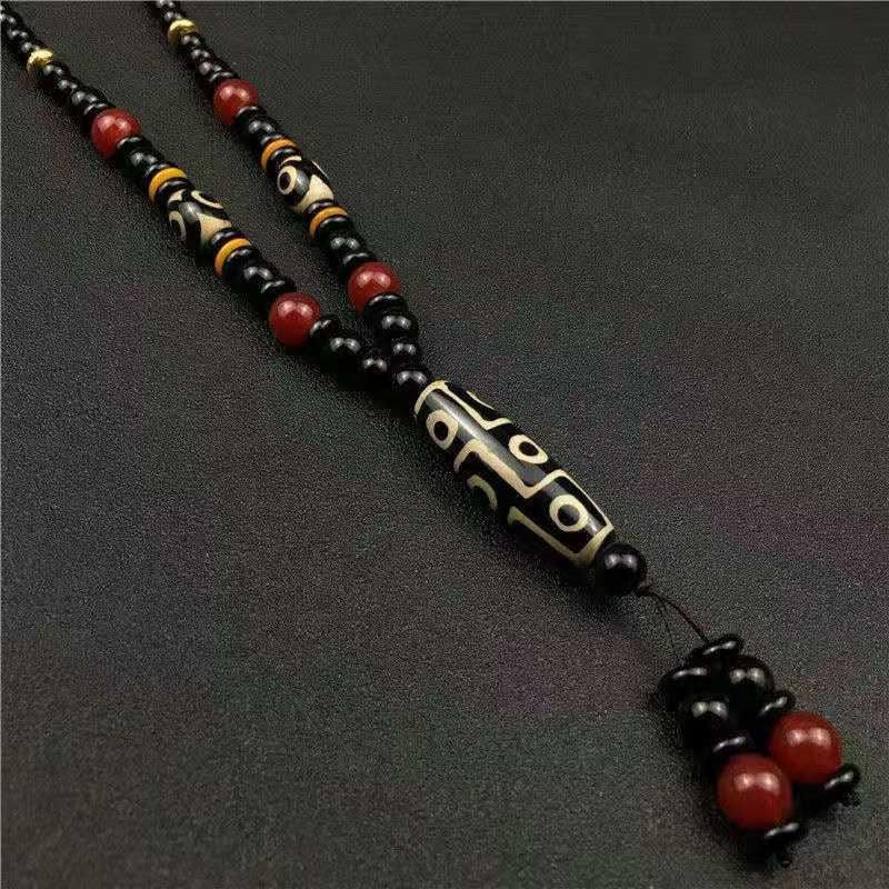 Collier mala tibétain guérison