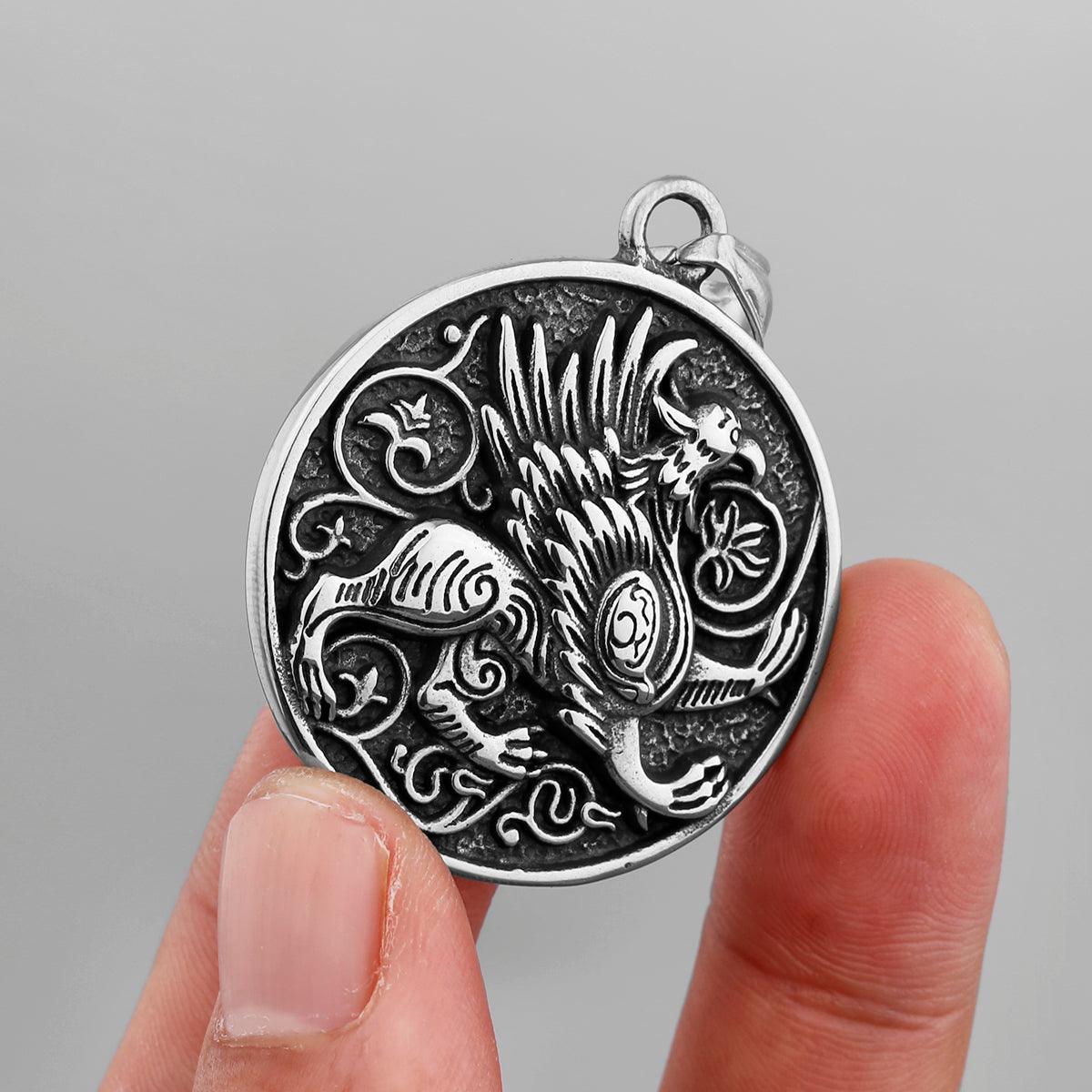 Pendentif talisman mythologique Griffon