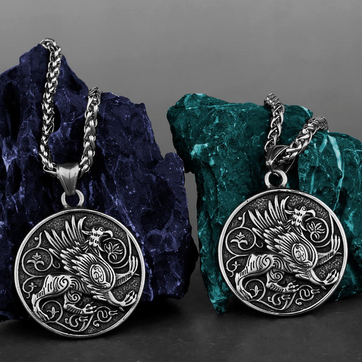 Pendentif amulette de protection Griffon Mythologie grecque