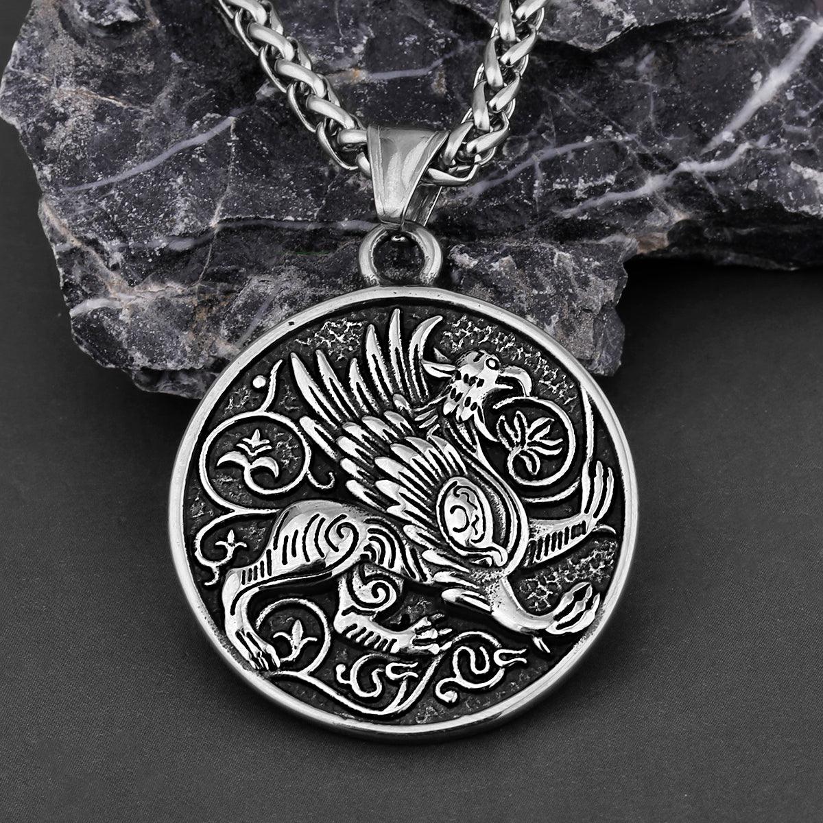 Collier porte-bonheur Griffon Antiquité grecque