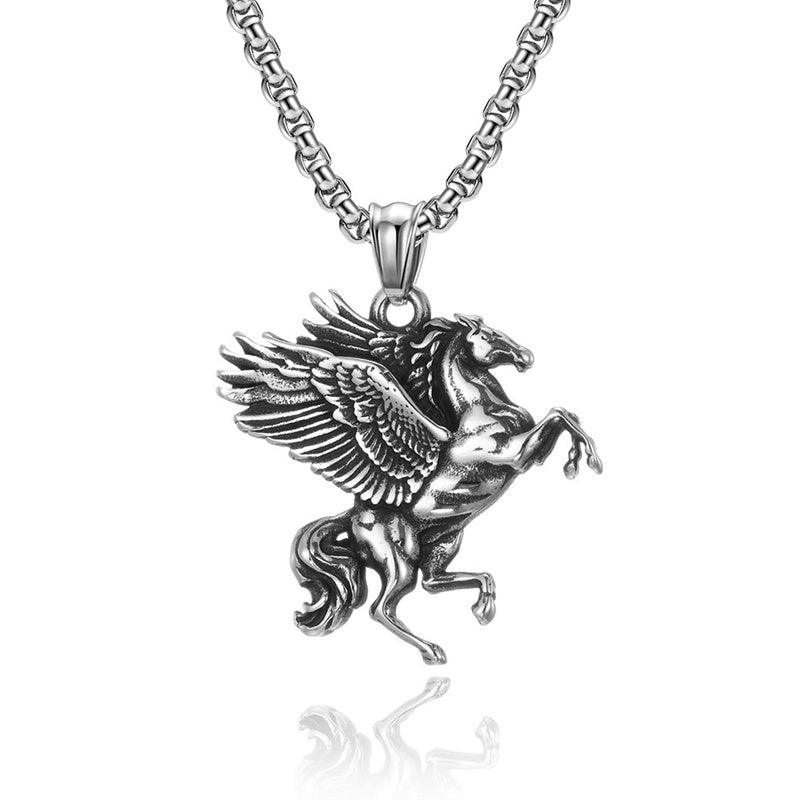 Collier porte-bonheur Pégase Mythologie grecque