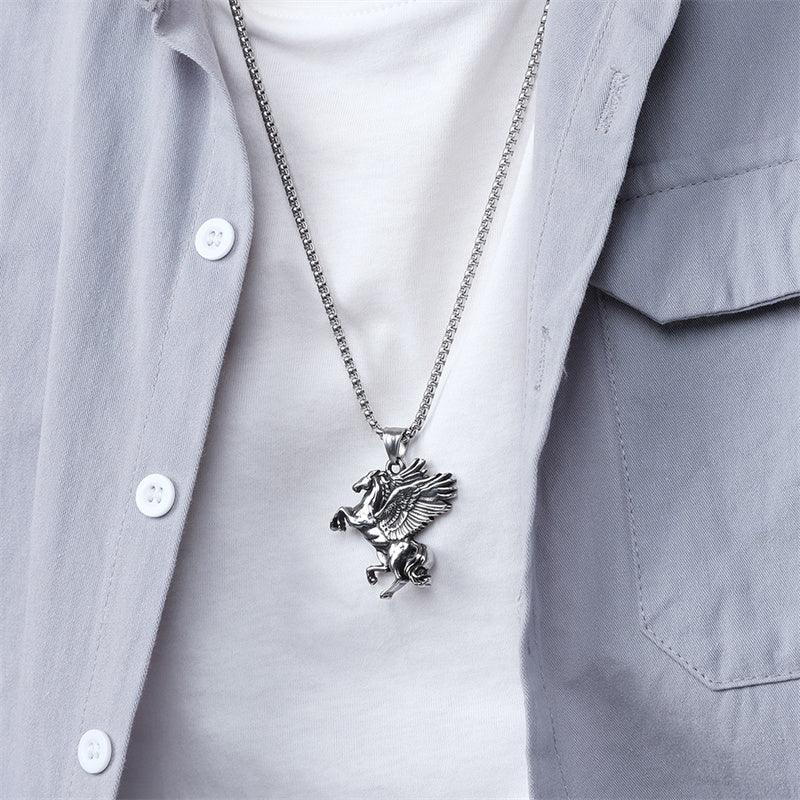 Pendentif porte-bonheur Pégase Antiquité grecque