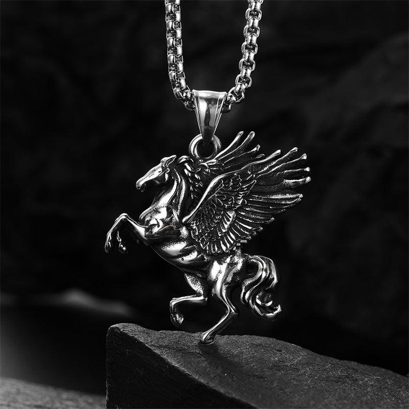 Collier Talisman de protection Pégase