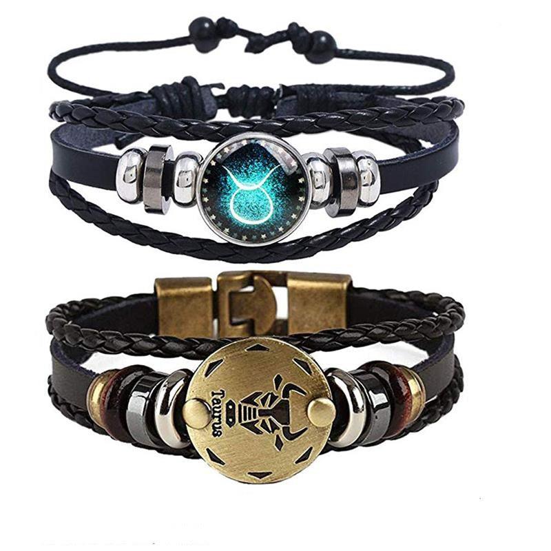 Bracelet porte-bonheur Taureau signe du zodiaque
