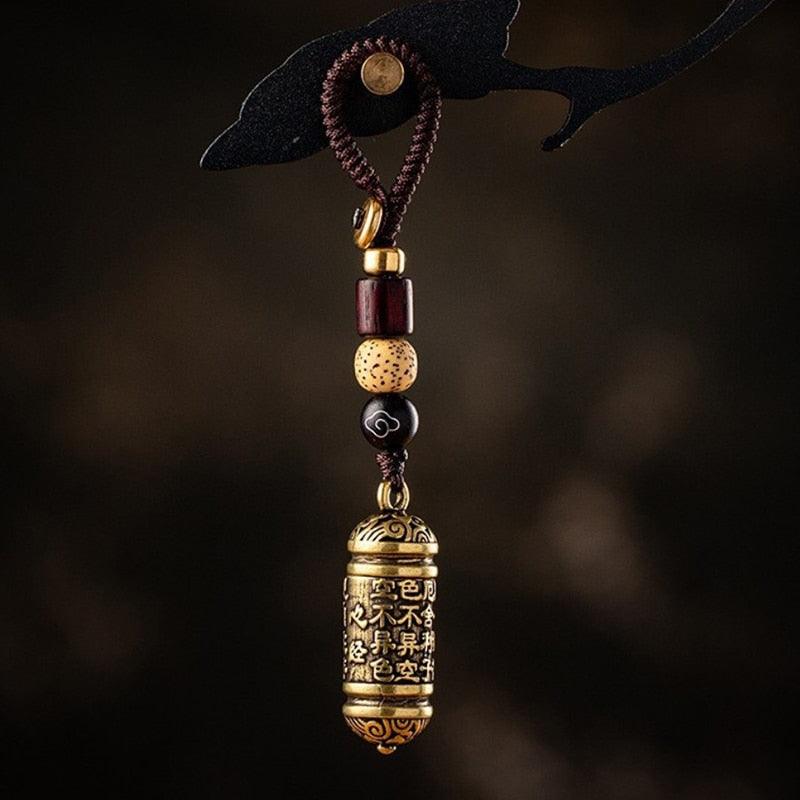 Porte-clé talisman oriental Bouddha