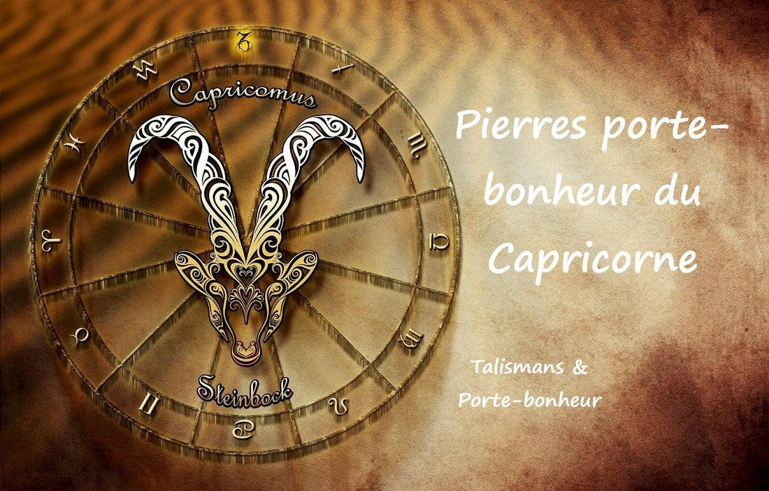 Quelles sont les pierres porte-bonheur, pierres de protection et pierres de naissance des Capricornes ?
