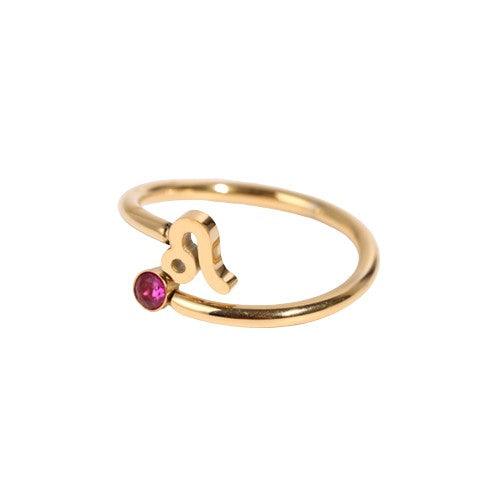 Bague Pierre Porte-bonheur Lion