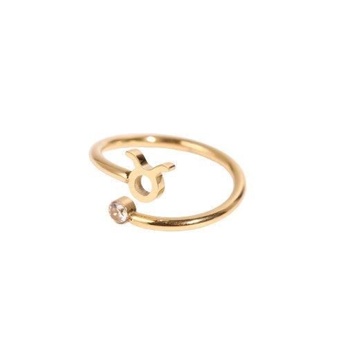 Bague Pierre Porte-bonheur Taureau