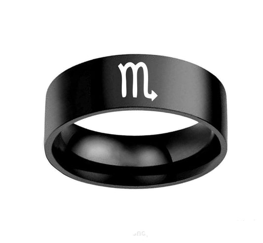 Bague porte-bonheur Scorpion signe du zodiaque
